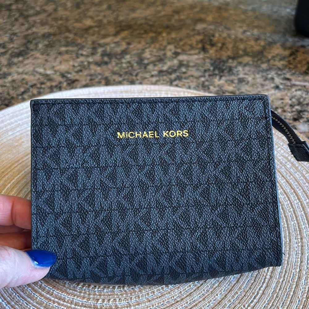 Michael Kors small cosmetic bag